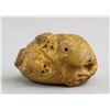 Image 2 : Chinese Lacquer Wood Pendant and Toad Netsuke