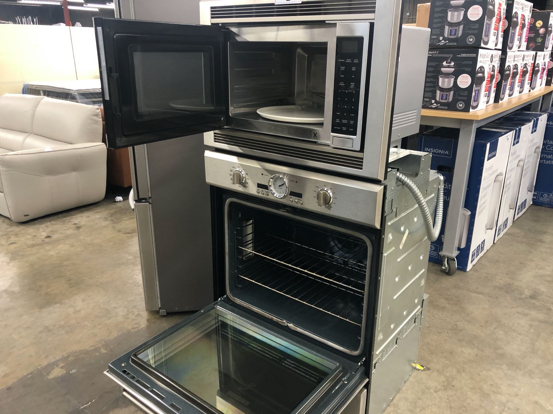 THERMADOR PROFESSIONAL COMMERCIAL GRADE CONVECTION OVEN WITH STACKING ...