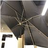 Image 2 : LARGE OUTDOOR PATIO ILLUMINATED ARTICULATED UMBRELLA