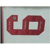 Image 2 : Gordie 'Mr Hockey' Howe Framed Signed Jersey