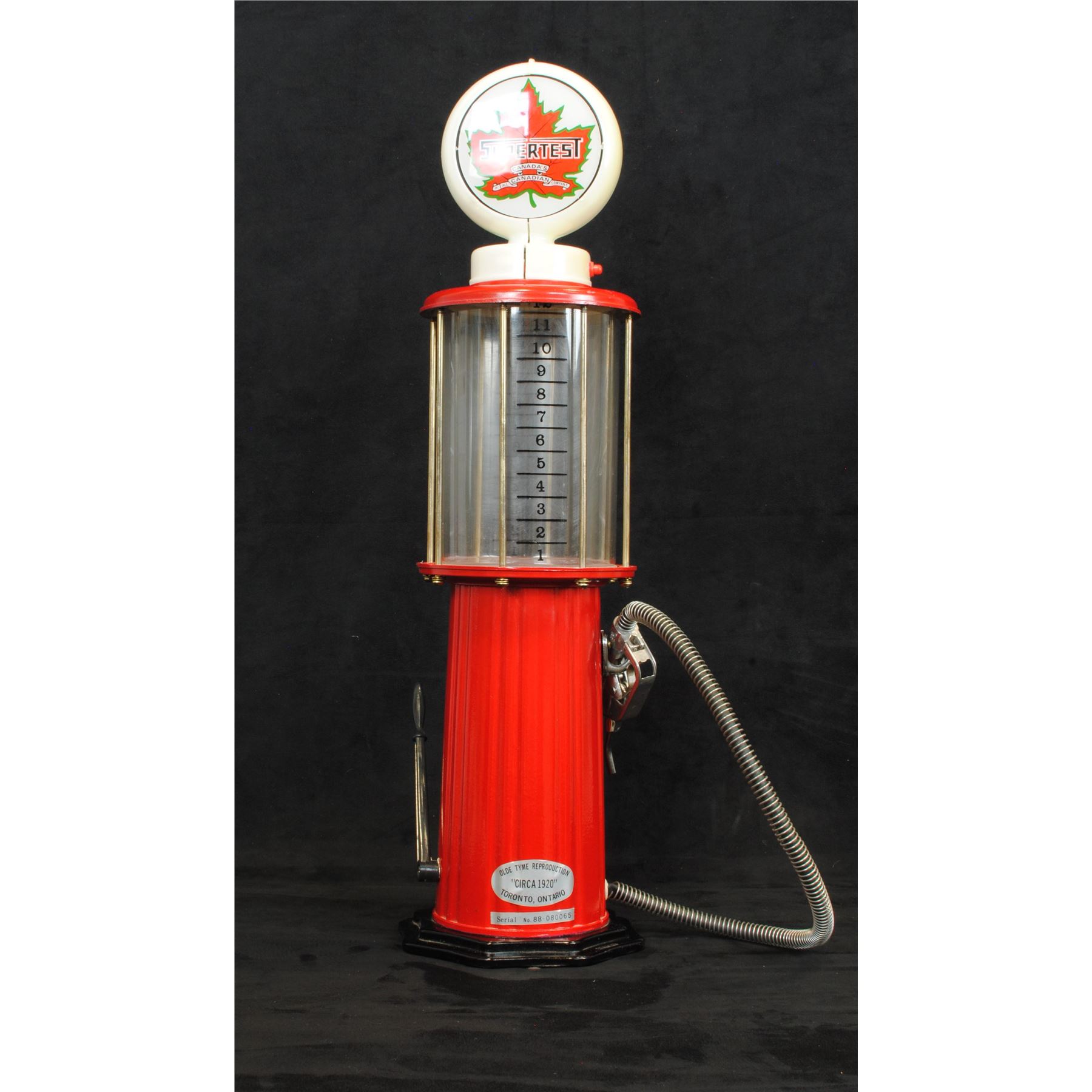 Supertest Plastic Collector's Liquor Dispenser Gas Pump