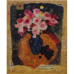 Alex and Zina Roitman's "Flowers" Serigraph