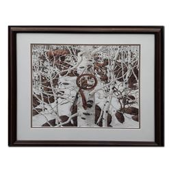 Bev Doolittle's "Three More For Breakfast" Limited