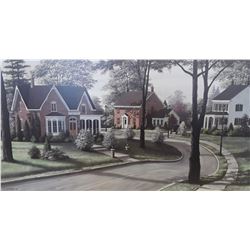 Bill Saunders' "Hillside Street" Limited Edition Artist