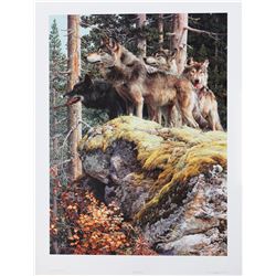 Carl Brenders' "Lookout Tower - Wolves" Limited Edition