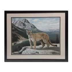 Charles Fracé's "His Domain" Limited Edition Framed