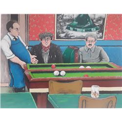 David Azuz's "Pool Hall" Limited Edition Print