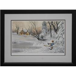 Doug Laird's "First One On" Limited Edition Print
