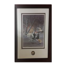 Doug Laird's "Ice Dancer" Limited Edition Framed Print