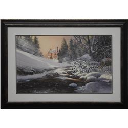 Doug Laird's "Morning Cascade" Limited Edition Print