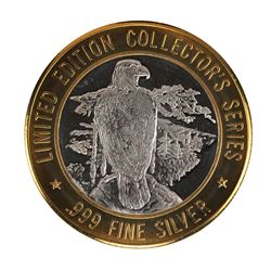 .999 Fine Silver Grand Casino $10 Limited Edition Collector's Series Gaming Token