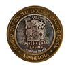 Image 2 : .999 Fine Silver Mystic Lake Casino $10 Limited Edition Gaming Token