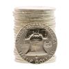 Image 2 : Roll of (20) Brilliant Uncirculated 1958 Franklin Half Dollar Coins