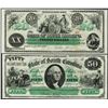Image 1 : Lot of 1872 $20 & $50 State of South Carolina Revenue Bond Obsolete Notes