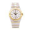 Image 1 : Omega Mens Constellation Stainless Steel and 18KT Yellow Gold Wristwatch