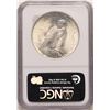 Image 2 : 1923 $1 Peace Silver Dollar Coin NGC MS66