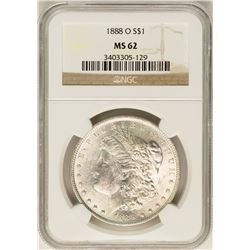 1888-O $1 Morgan Silver Dollar Coin NGC MS62