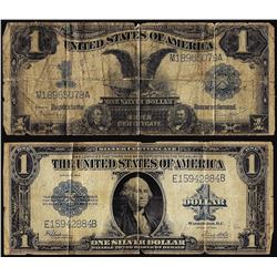 Lot of 1899 & 1923 $1 Silver Certificate Notes