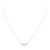 Image 1 : 14KT Yellow Gold 0.40 ctw Diamond Necklace