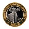 Image 1 : .999 Silver Atlantis Casino Resort Reno, NV $10 Casino Limited Edition Gaming Token