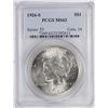 Image 1 : 1926-S $1 Peace Silver Dollar Coin PCGS MS63
