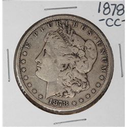 1878-CC $1 Morgan Silver Dollar Coin