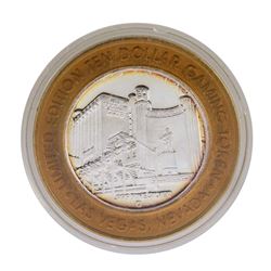 .999 Fine Silver Las Vegas Club, Nevada $10 Casino Limited Edition Gaming Token