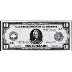 1914 $10 Federal Reserve Note Philadelphia