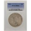 Image 1 : 1922 $1 Peace Silver Dollar Coin PCGS MS63