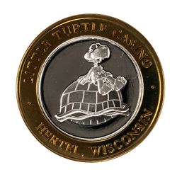 .999 Fine Silver St. Croix Casino $10 Limited Edition Gaming Token
