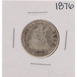 1876 Liberty Seated Quarter Coin