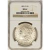 Image 1 : 1883-O $1 Morgan Silver Dollar Coin NGC MS62