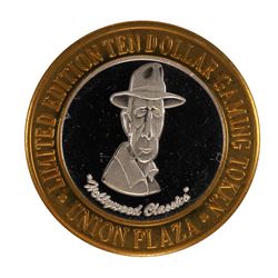 .999 Silver Plaza Hotel & Casino Nevada $10 Gaming Token Limited Edition
