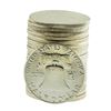 Image 2 : Roll of (20) Brilliant Uncirculated 1956 Franklin Half Dollar Coins