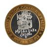Image 1 : .999 Fine Silver Mystic Lake Casino $10 Limited Edition Gaming Token