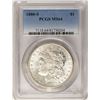 Image 1 : 1880-S $1 Morgan Silver Dollar Coin PCGS MS64