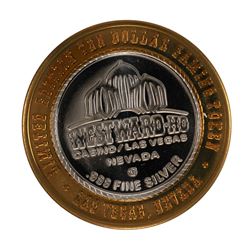 .999 Silver Westward Ho Casino Las Vegas $10 Casino Limited Edition Gaming Token