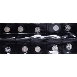 Lot of (10) Disney Mickey & Minnie Mouse Golfer 1/20 oz. .999 Fine Silver Coin Rounds