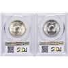 Image 2 : Lot of 1953-S & 1954-S Franklin Half Dollar Coins PCGS MS64
