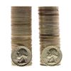 Image 1 : Lot of 1961-D & 1962-D Brilliant Uncirculated Washington Quarter Coin Rolls