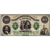 Image 1 : 1800's $10 Citizens Bank of Louisiana Obsolete Bank Note