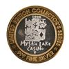 Image 1 : .999 Fine Silver Mystic Lake Casino $10 Limited Edition Gaming Token
