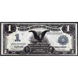 1899 $1 Black Eagle Silver Certificate Note