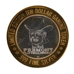 .999 Fine Silver Sam Boyd's Fremont Las Vegas, NV $10 Limited Edition Gaming Token