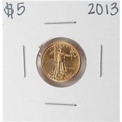 2013 $5 American Gold Eagle Coin