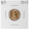 Image 1 : 2013 $5 American Gold Eagle Coin