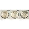 Image 1 : Lot of (3) 1978 Mexico Cien Pesos Silver Coins