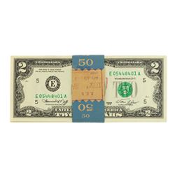Original Pack of (25) Consecutive 1976 $2 Federal Reserve Notes Richmond