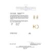 Image 4 : 18KT Rose Gold Leo Wittwer 0.50 ctw Diamond Earrings