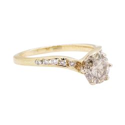 10KT Yellow Gold 1.15 ctw Diamond Ring